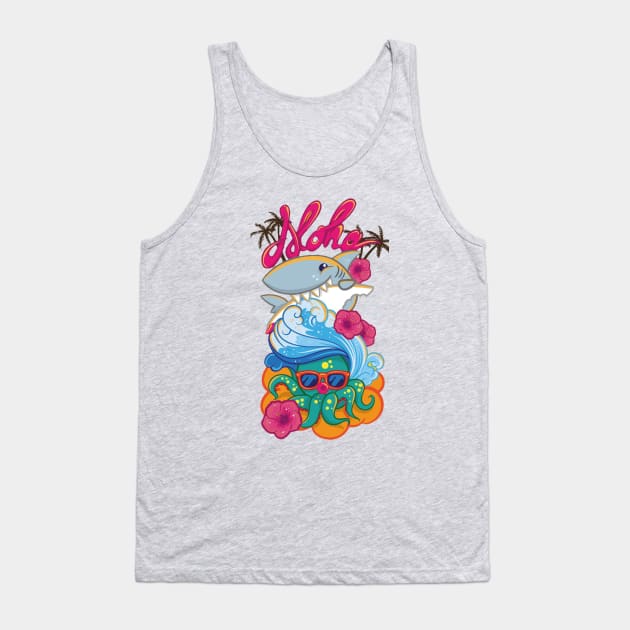 aloha Tank Top by dylanelisa